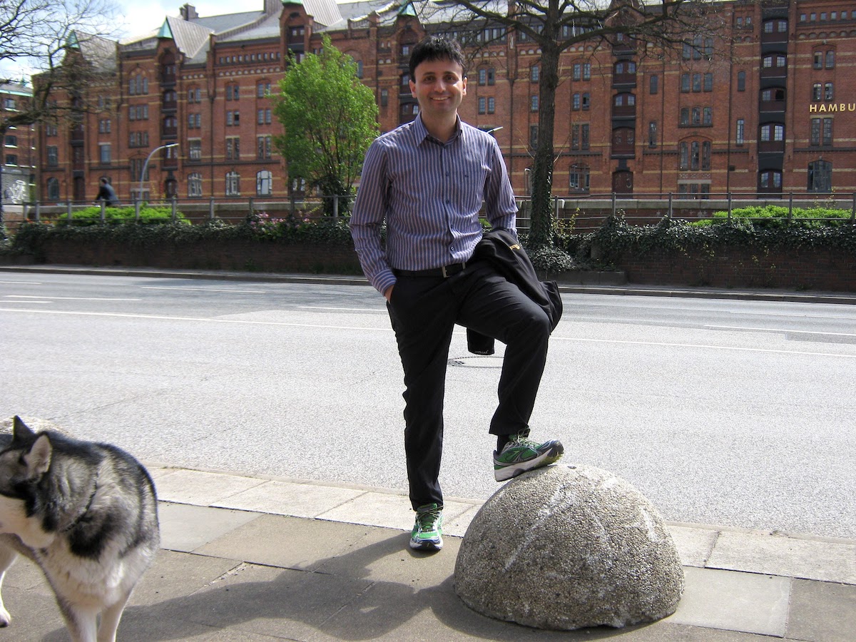 Walking in Hamburg Streets